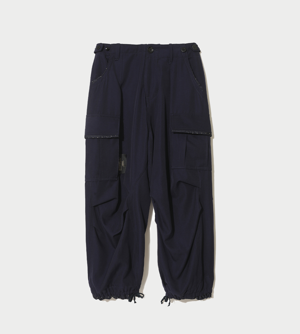 Undercover Cropped Wool Cargo Pants