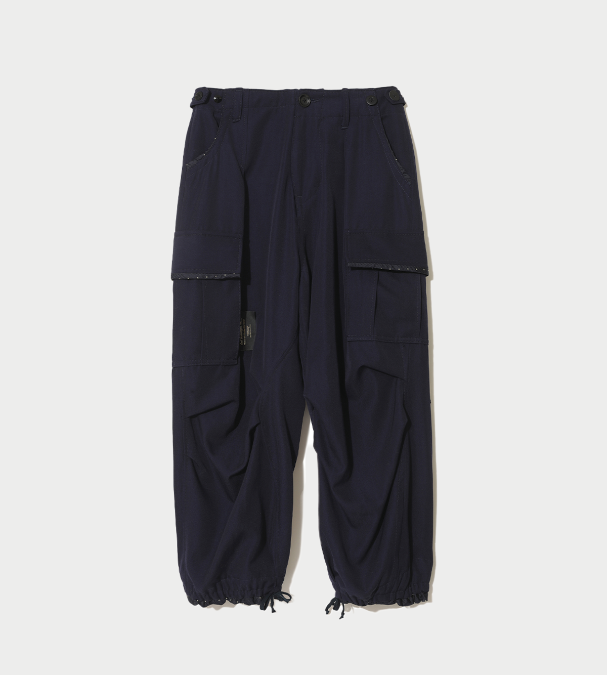 Undercover Cropped Wool Cargo Pants - Image 1 of 11