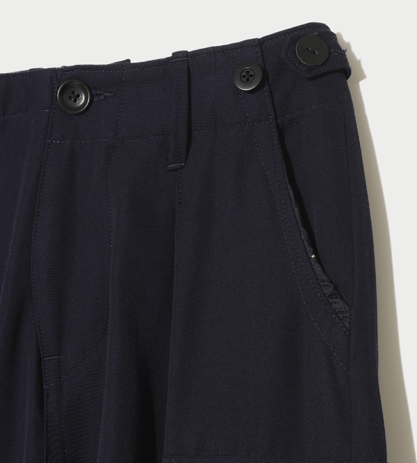 Undercover Cropped Wool Cargo Pants