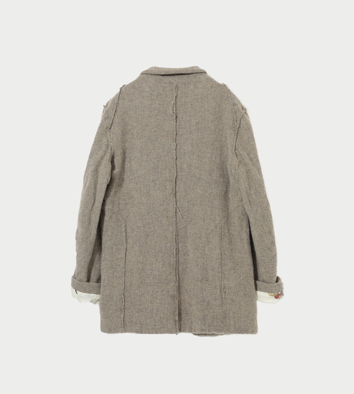 Undercover Eye-button Felted Wool Blazer - Image 2 of 11