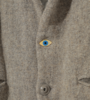 Undercover Eye-button Felted Wool Blazer - Thumbnail 5