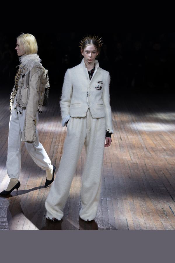 Undercover Wool Easy Pants Pants