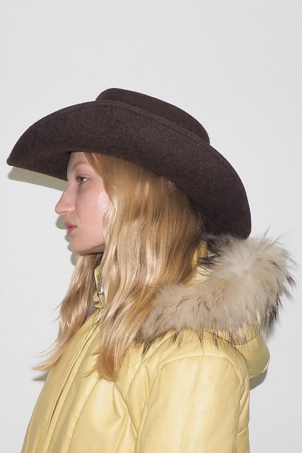 Clyde Cowboy Hat - Brown Melange