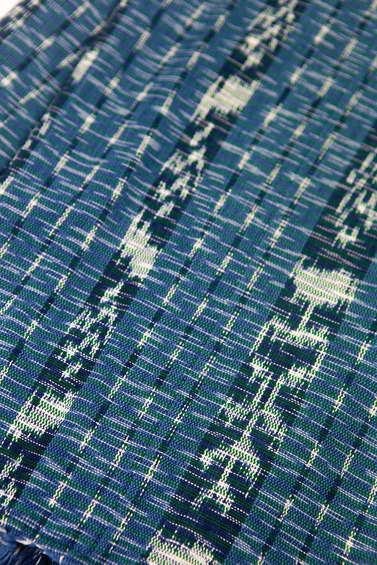 Archive New York Indigo Ikat Towel - Image 2 of 4