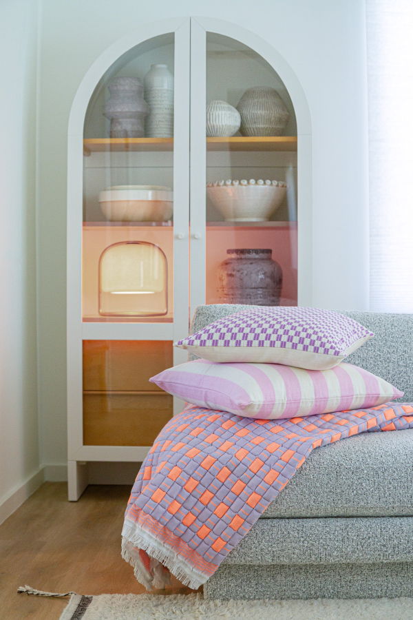 Archive New York Quilted Sujani Throw Blanket