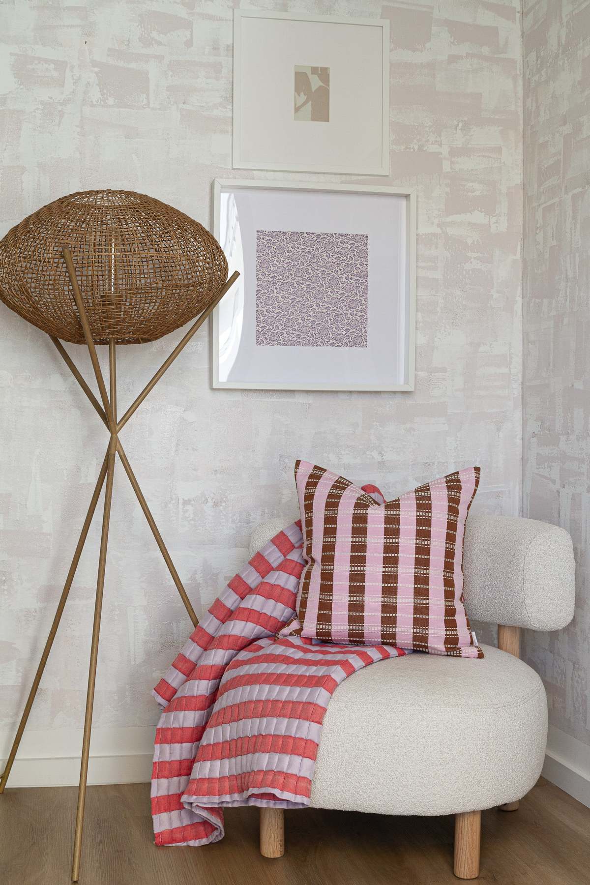 Archive New York Quilted Sujani Throw Blanket - Image 2 of 8