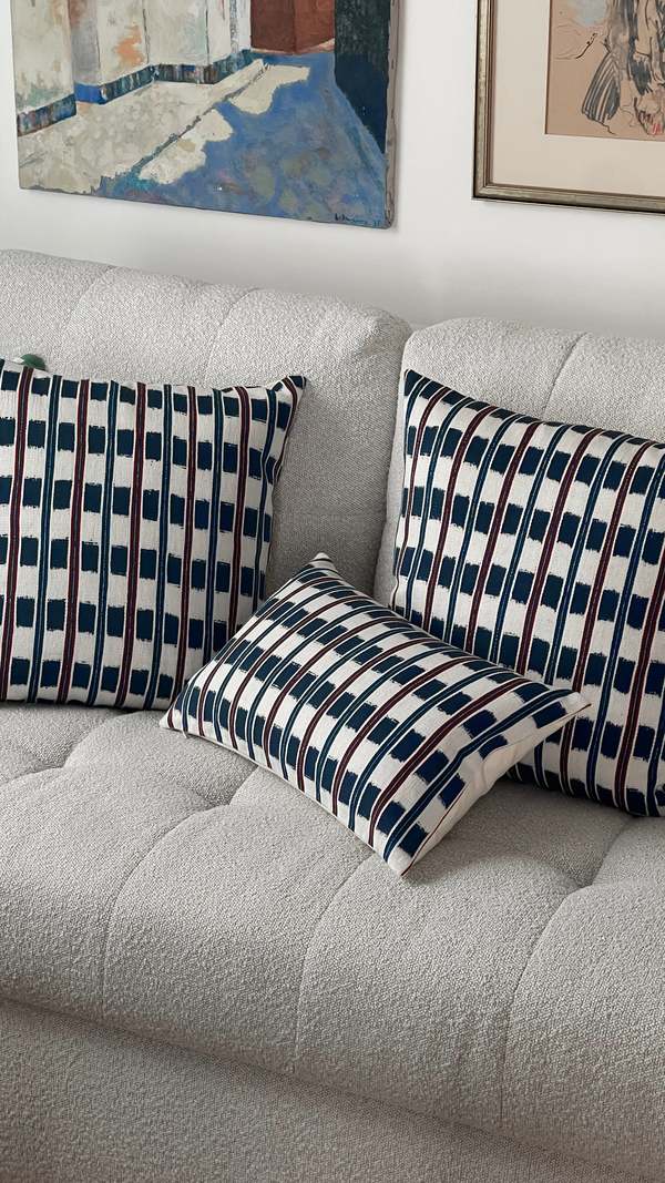 Archive New York Santiago Jaspe Pillow - Atitlan