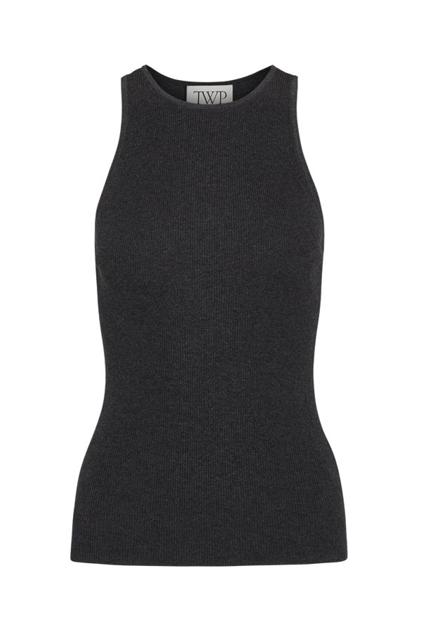 TWP Harbor Charcoal Tank - Charcoal Heather Grey
