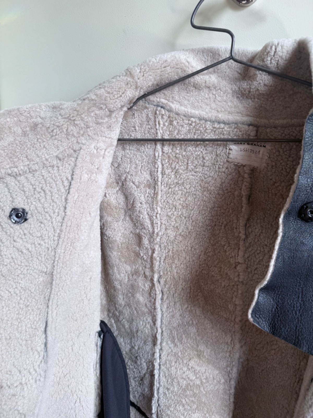 Gary Graham Shearling Coat - Image 3 of 5