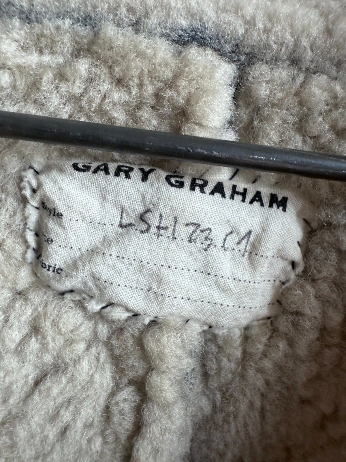 Gary Graham Shearling Coat - Image 5 of 5