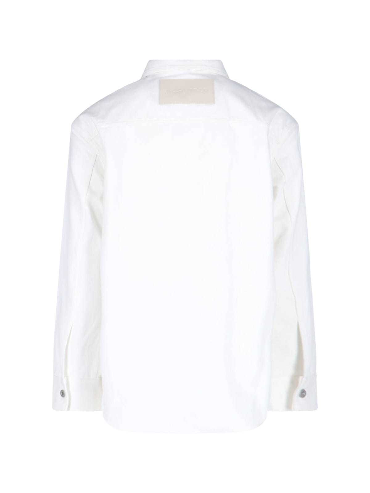 Jil Sander Denim Shirt Jacket - White - Image 2 of 5