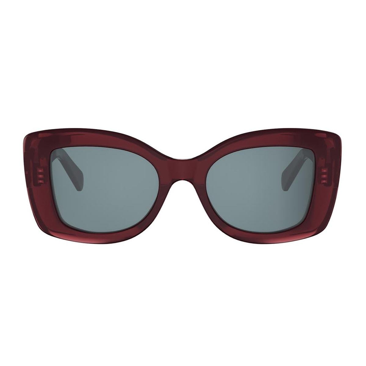 Celine Cl40324u 3 Dots 66v Sunglasses - Bordeaux - Image 1 of 2