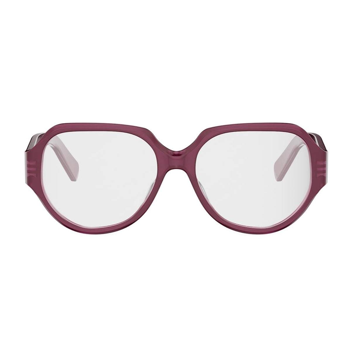 Celine Cl50165i Triomphe 069 Glasses - Bordeaux - Image 1 of 2