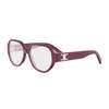 Celine Cl50165i Triomphe 069 Glasses - Bordeaux - Thumbnail 2