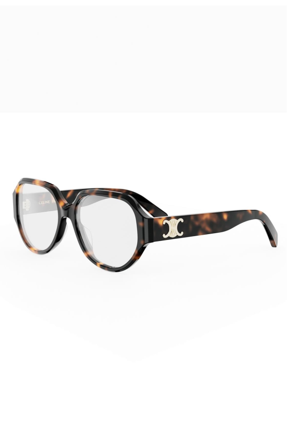 Celine Cl50165i Triomphe 052 Glasses - Havana