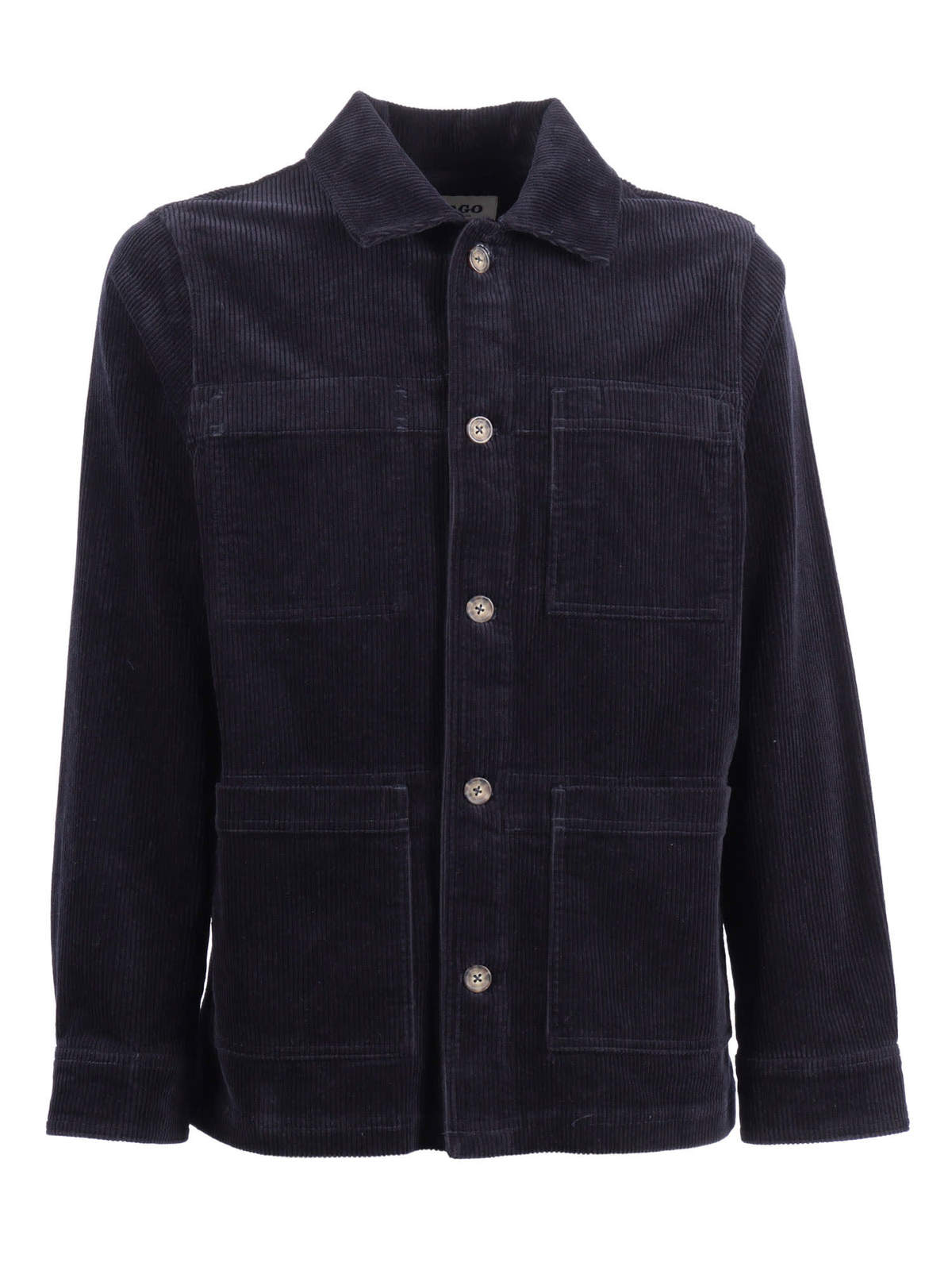 Sebago Dorr Corduroy Jacket - Blue - Image 1 of 3