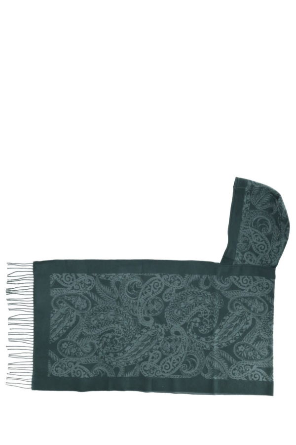 Etro Hooded Scarf - Green