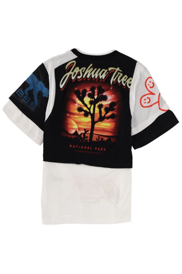 MARINE SERRE Regenerated Graphic T-Shirt - White