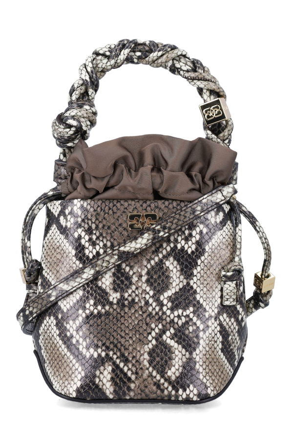 Ganni Bou Bucket Bag - Egret