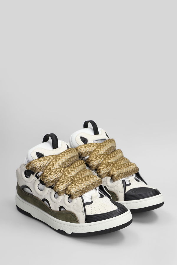 Lanvin Curb Sneakers - Gray