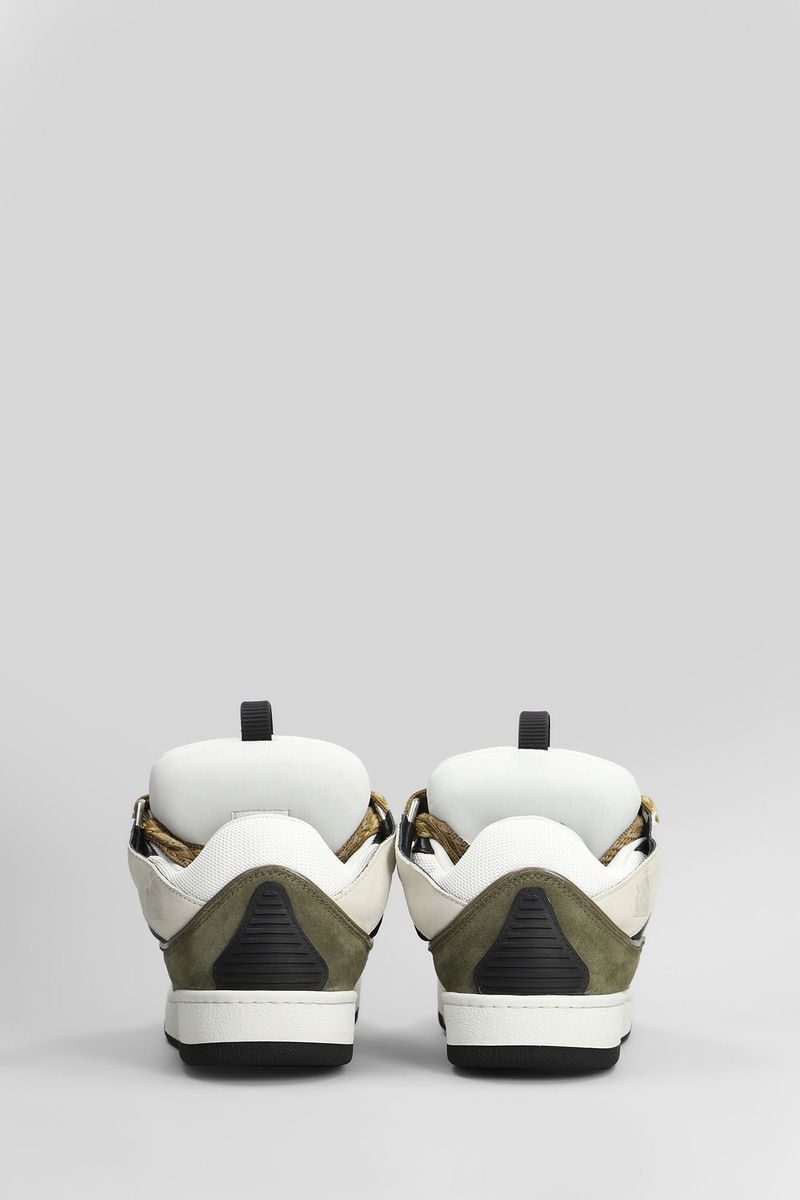 Lanvin Curb Sneakers - White