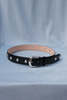 B-LOW THE BELT Kennedy Moto Belt - Black/Silver - Thumbnail 8