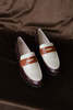 "INTENTIONALLY __________." Next Door Penny Loafer - Merlot Tri Tone - Thumbnail 1