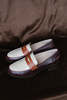 "INTENTIONALLY __________." Next Door Penny Loafer - Merlot Tri Tone - Thumbnail 6