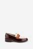 "INTENTIONALLY __________." Next Door Penny Loafer - Merlot Tri Tone - Thumbnail 7