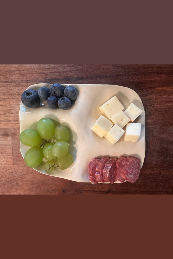 Unit65 Ceramic Snack Plate