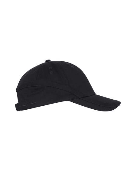 b.eautiful b.E Hat - Black Denim/Off White | Garmentory