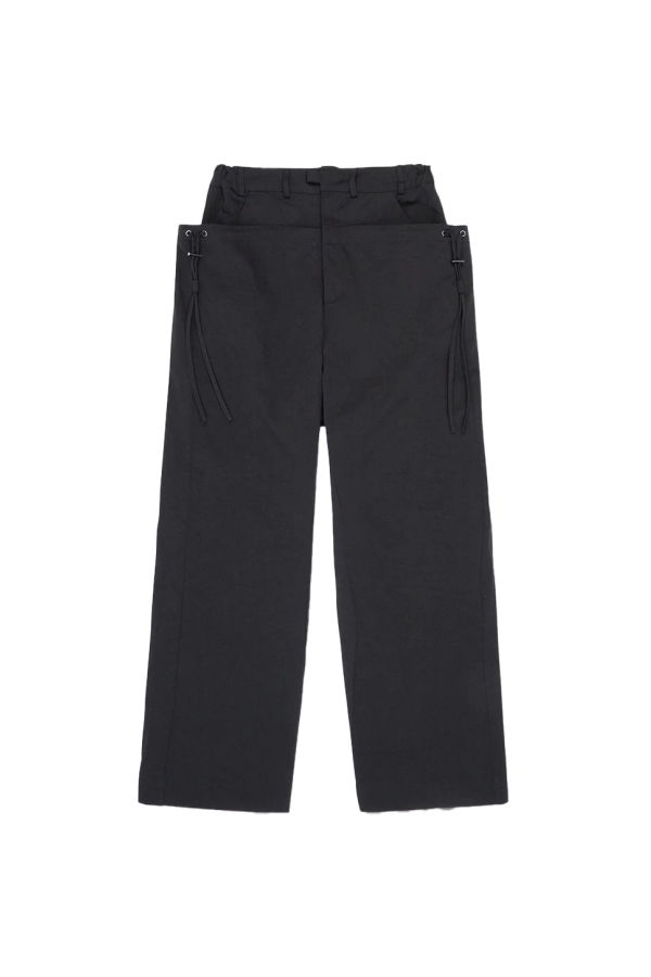 _J.L - A.L_ Pistula Trousers - Shungite Black