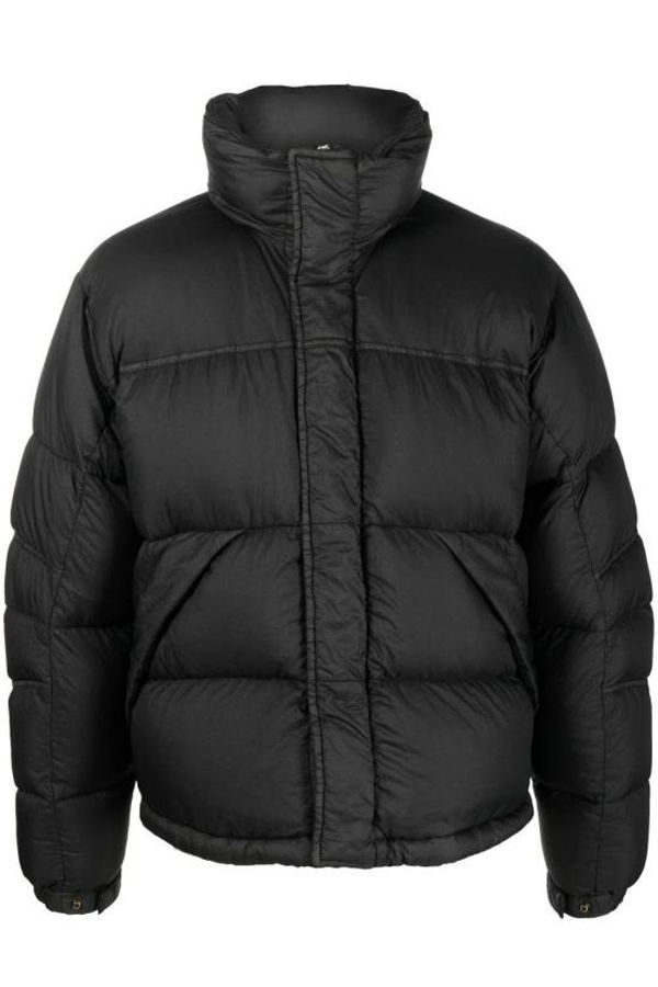 Ten c Aspen Short Puffer Jacket - Black