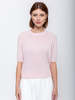 Allude Short Sleeve Cashmere Sweater - Thumbnail 3