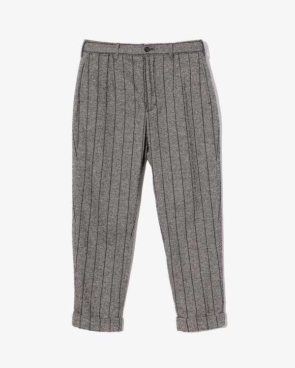 Engineered Garments Andover Pant Dk.Grey Wool Striped HB