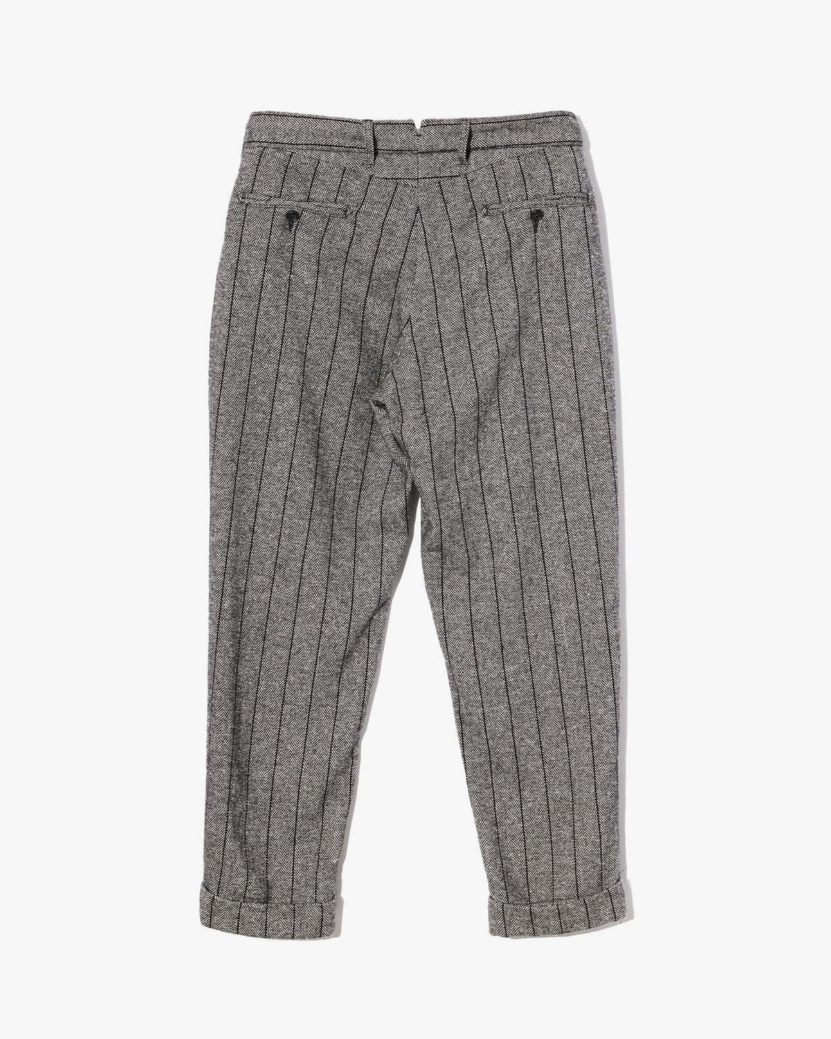 Engineered Garments Andover Pant Dk.Grey Wool Striped HB - Image 2 of 4