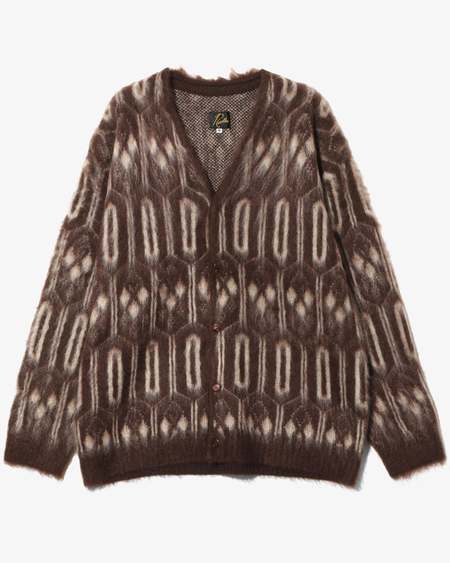 Needles Mohair Flame Cardigan - Navy | Garmentory