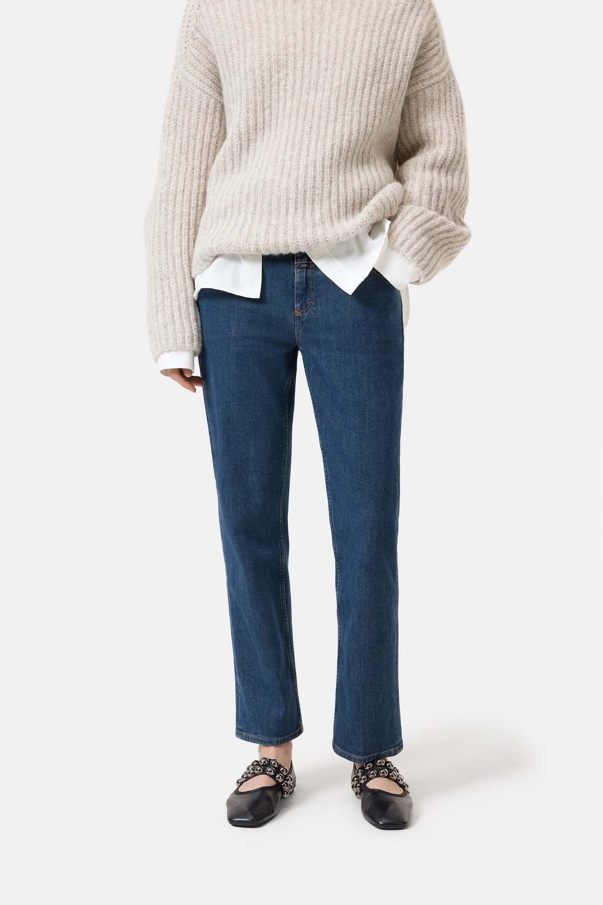 Closed Junna Straight Leg Jeans - Mid Blue - Image 2 of 7