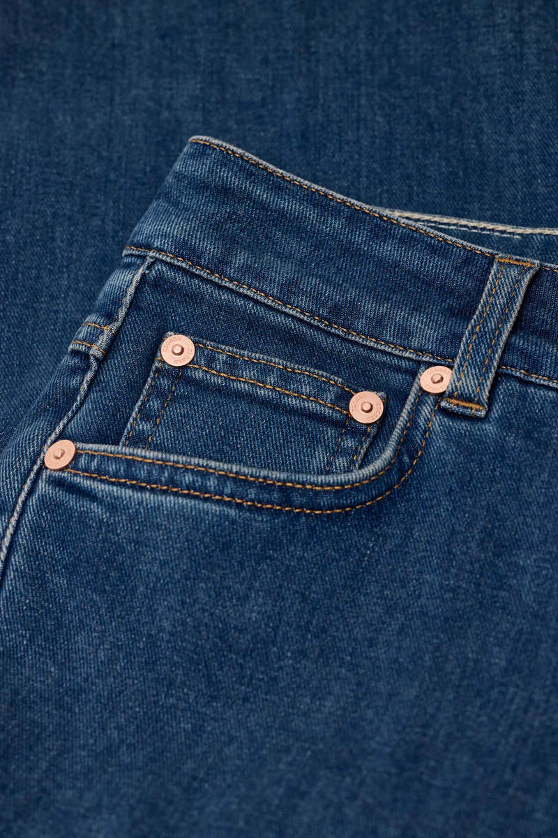 Closed Junna Straight Leg Jeans - Mid Blue