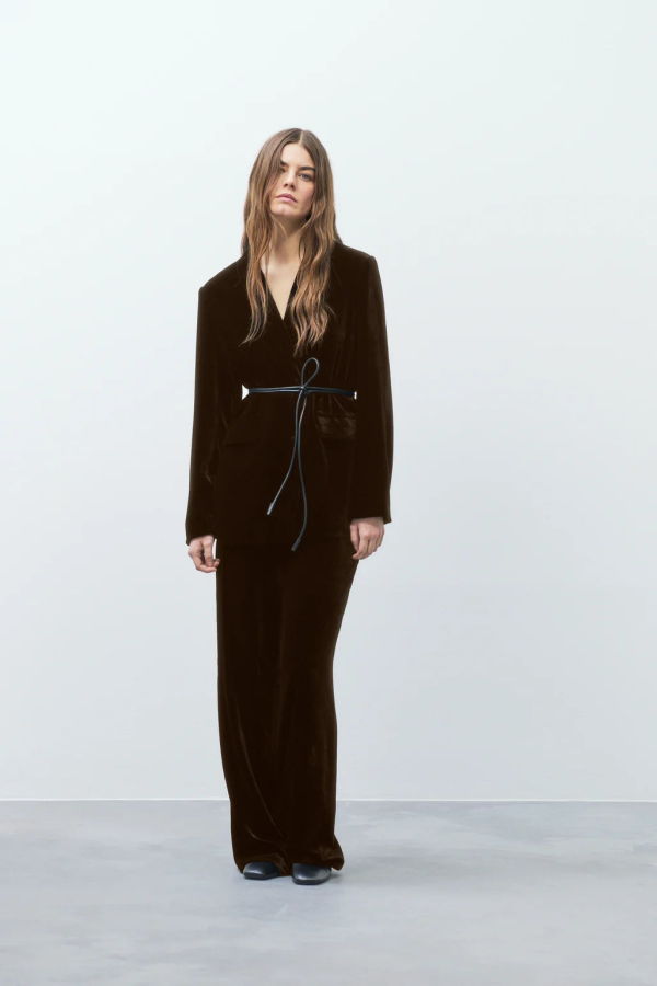 Closed Winona Velvet Pant - Marsh Green