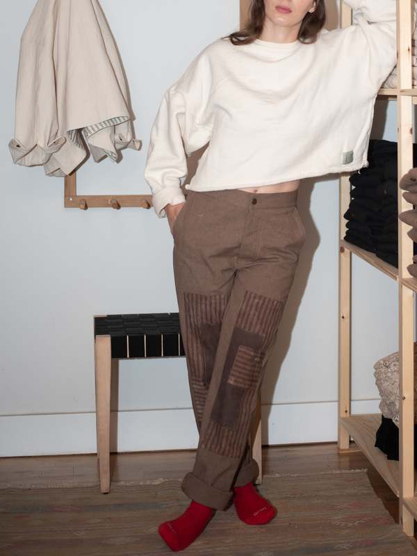 Abeline Patch Pants - Cocoa Abeline Patch Pants - Cocoa