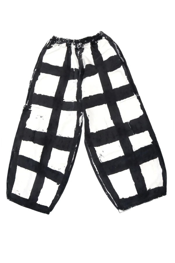 Meals Licorice Check Chef Pant