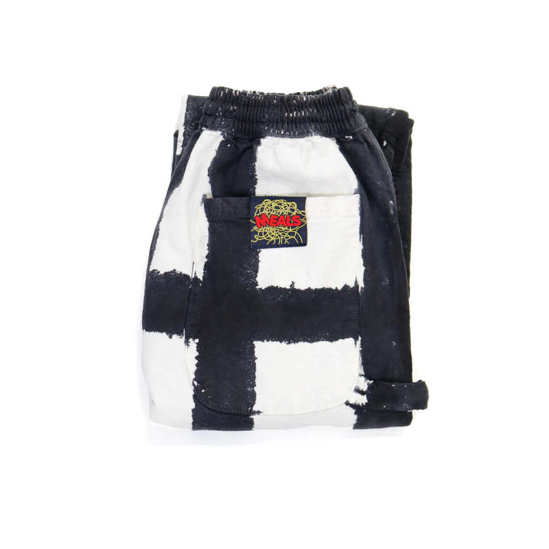 Meals Licorice Check Chef Pant