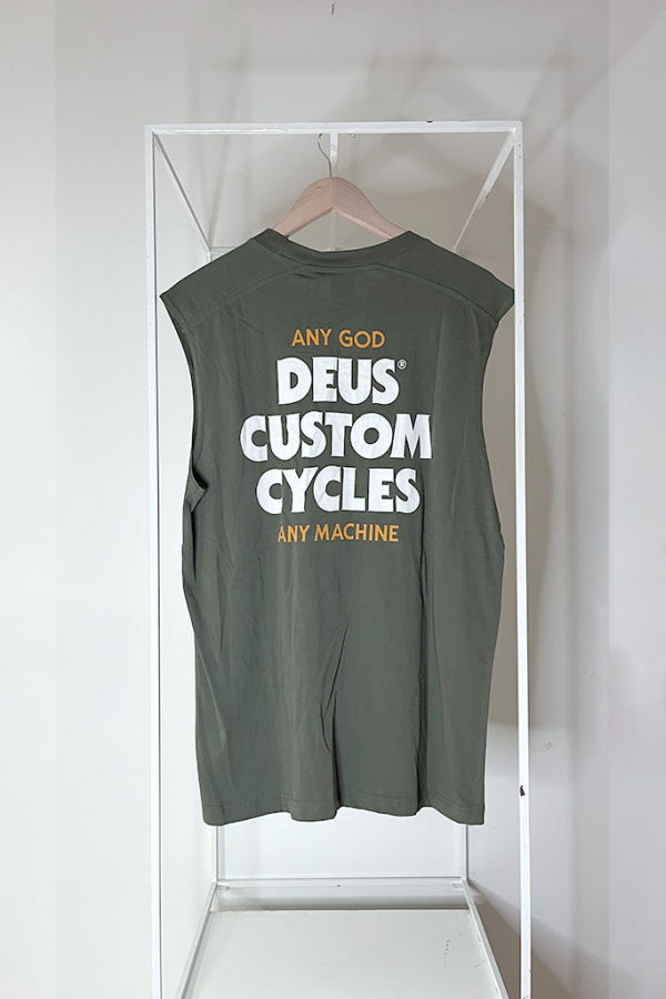 Deus Ex Machina Stairway Muscle Tee - Clover