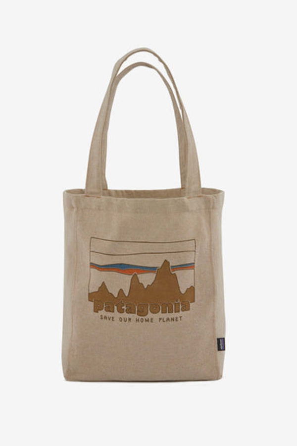 Patagonia Recycled Market Tote - '73 Skyline/Classic Tan