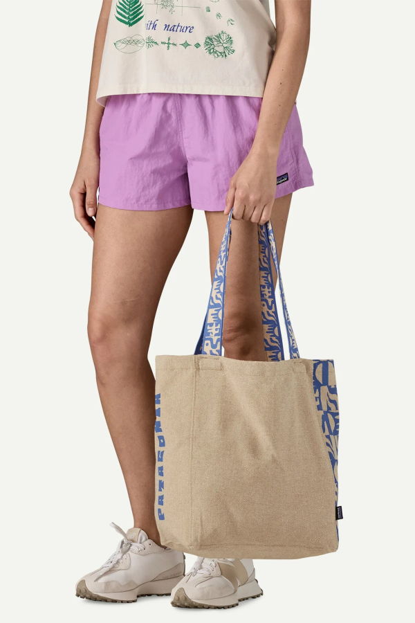 Patagonia Recycled Market Tote - '73 Skyline/Classic Tan