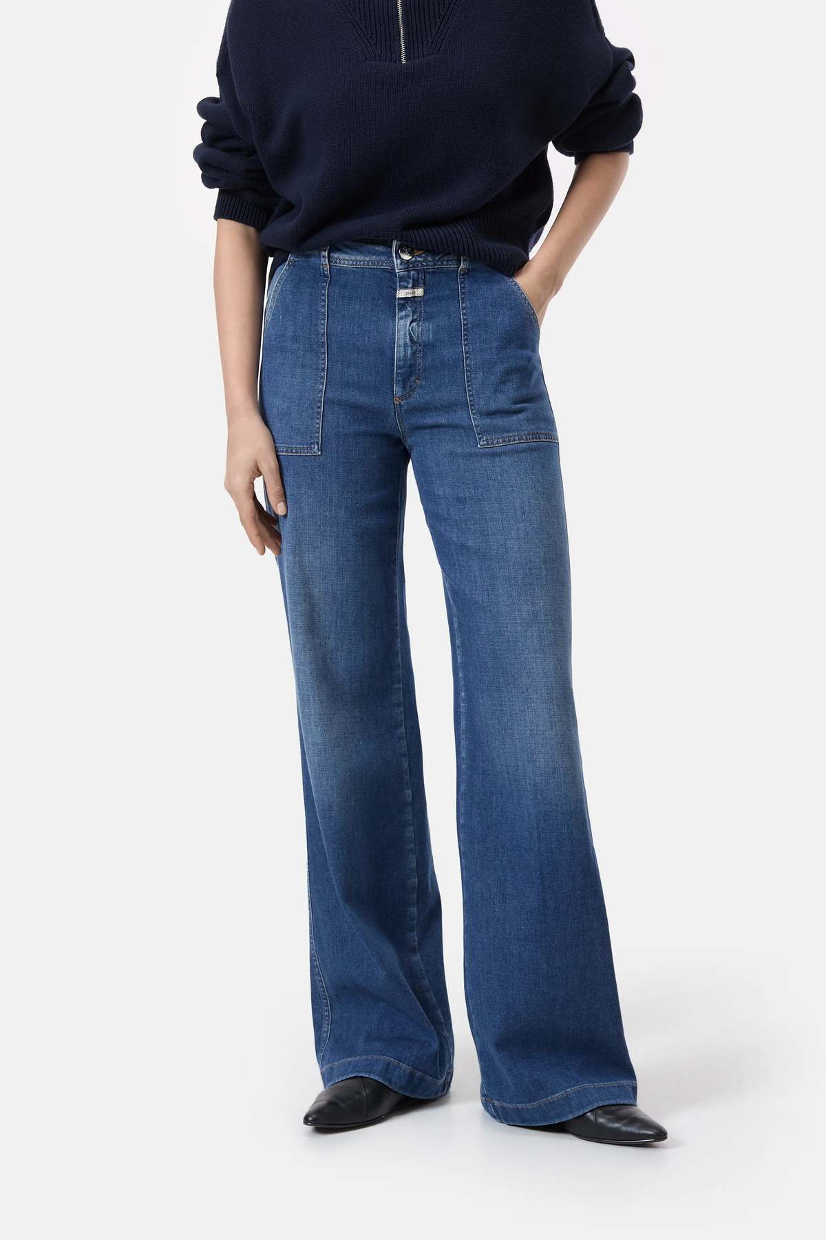 Closed Aria Wide Leg Jean Wide Hem - Image 2 of 7