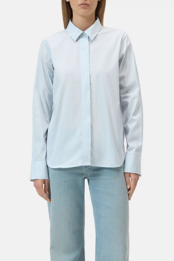 Closed Classic Button Down Shirt - Nordic Blue