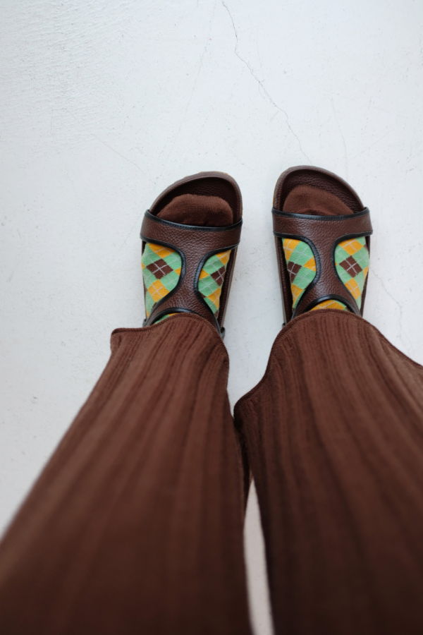 Beklina Argyle Washed Wool Ankle Socks