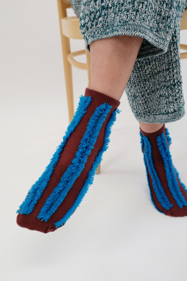 Beklina Washed Wool Socks - Oksana